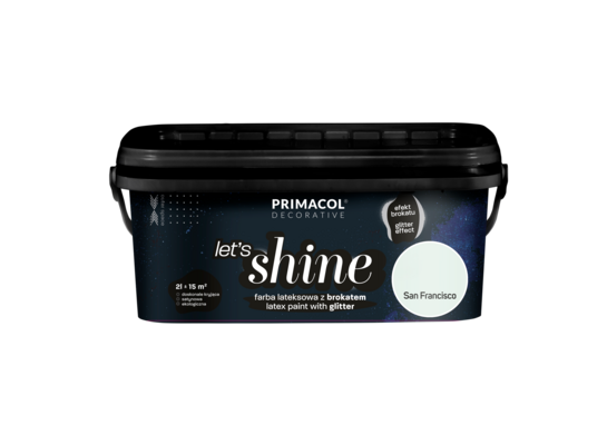 Farba dekoracyjna Primacol Let's shine 2 l San Francisco