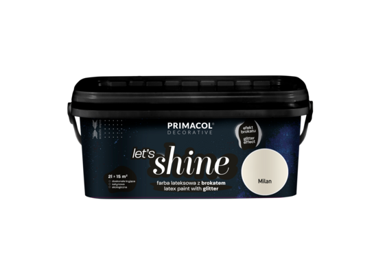 Farba dekoracyjna Primacol Let's shine 2 l Milan