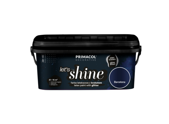 Farba dekoracyjna Primacol Let's shine 2 l Barcelona