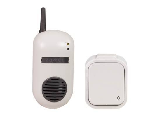Dzwonek bezprzewodowy BULIK 150 m DRS982 IP20+PDH991 IP44