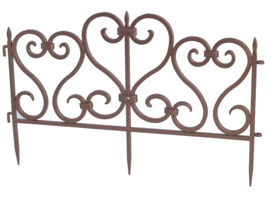 Płotek ozdobny 2,45 (5 elementów) miedź