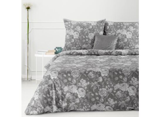 Komplet pościeli SARA/20 160 x 200 cm, 70 x 80 cm/x2 stalowy