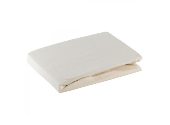 Prześcieradło jersey z gumką 180 x 200+30 cm beżowy