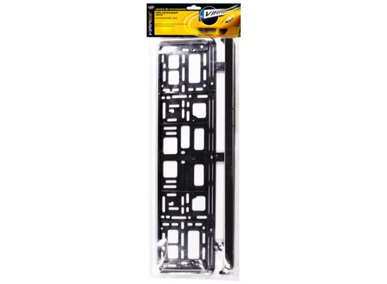 Ramka do mocowania tablic rejestracyjnych czarna 93-001 Moje Auto VIRAGE