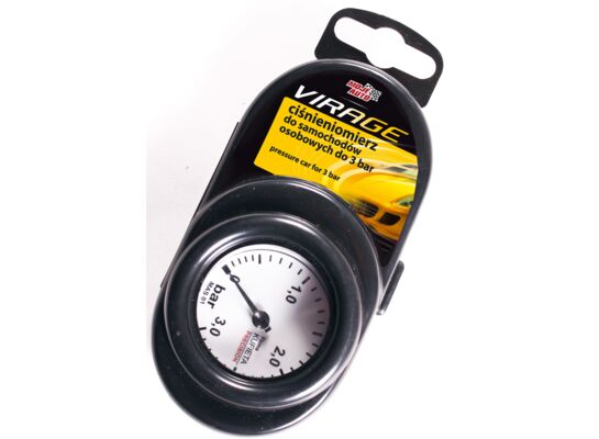 Ciśnieniomierz do samochodów osobowych zakres 0 - 3 bar Moje Auto VIRAGE