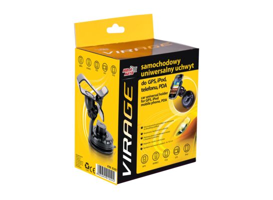 Uchwyt samochodowy do GPS, iPod, telefonu, PDA uniwersalny Moje Auto VIRAGE