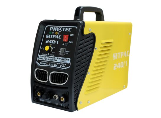 Spawarka + przecinarka inwerterowa SITPAC 240/1 MMA/TIG/PAC PIROTEC