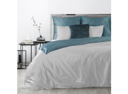 Komplet pościeli NOVA3 160 x 200 cm, 70 x 80 cm/x2 srebrno-turkusowy