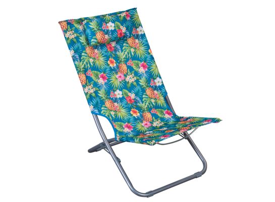 Leżak plażowy 50 x 78 x 72 cm