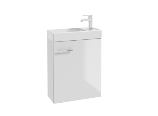 Szafka wisząca Kim z umywalką D50 50 x 60 x 23 cm biały