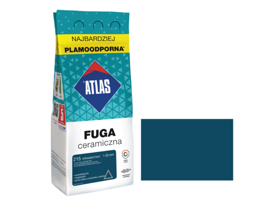 Fuga ceramiczna 215 atramentowy alubag 2 kg ATLAS