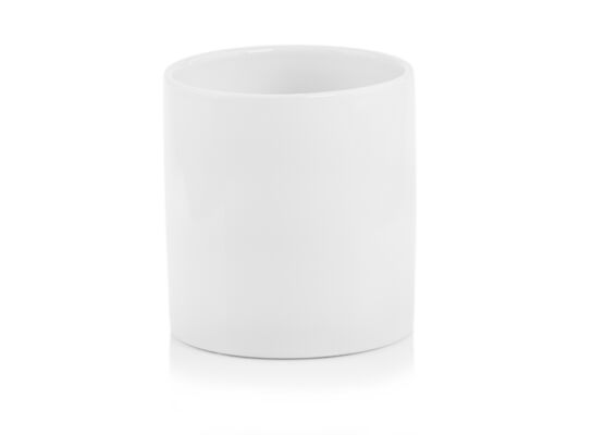 Wazon walec 20 cm biały