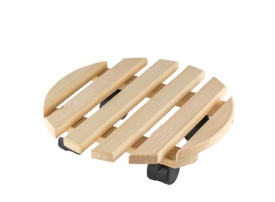 Podstawka na kwiaty okrągła 28,4 cm naturalna