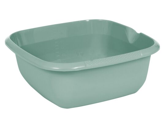 Miska kwadratowa z wylewką Björk 13 l zielona keeeper