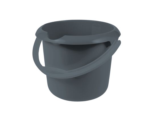 Wiadro z wylewką Mika Eco-Line 5 l szare Keeeper
