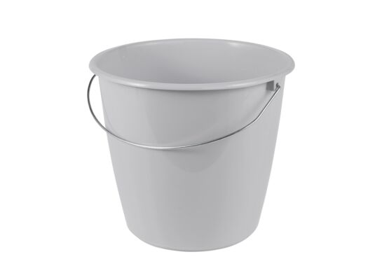Wiadro z uchwytem metalowym Erik 5 l szare keeeper