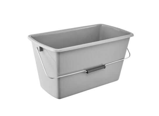 Wiadro prostokątne Bent 13 l nordic szare keeeper