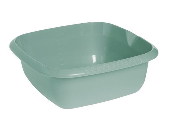 Miska kwadratowa z wylewką Björk 8 l zielona keeeper