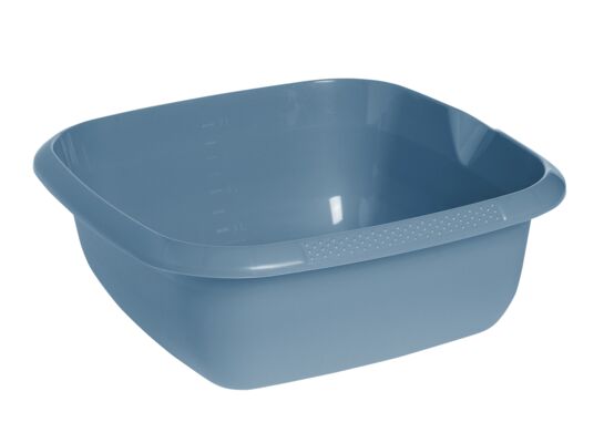 Miska kwadratowa z wylewką Björk 8 l niebieska keeeper