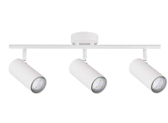 Lampa sufitowa COLLY biały 3 x 15 W GU10 klosz biały