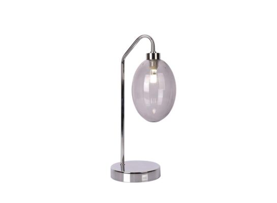 Lampa stołowa LUKKA 1 x 10 W G9 metalizowane szkło