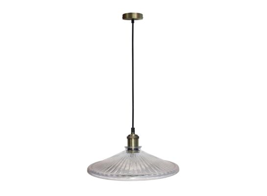 Lampa wisząca CHESTER 1 x 40 W E27 transparentny, patyna
