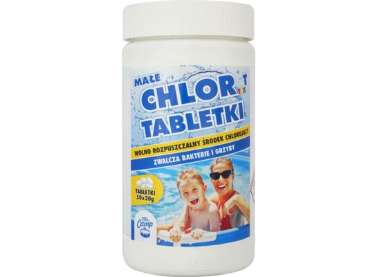 Tabletki małe CHLORTIX T 20g/1 kg Mr. Camp