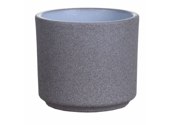 Osłonka ceramiczna CYLINDER 994 7 cm ciemny grafit struktura
