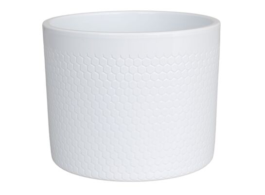 Osłonka ceramiczna 417 28 cm biała