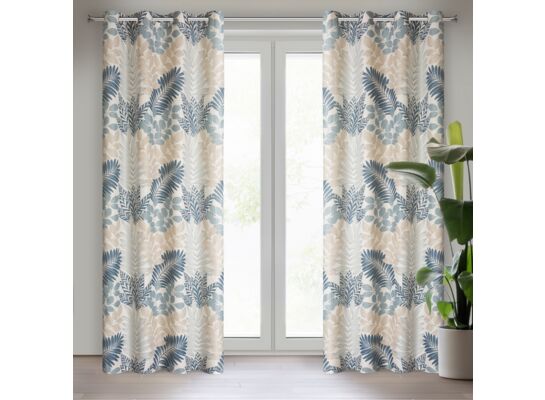 Zasłona na przelotkach LENNY 140 x 250 cm wielokolorowy