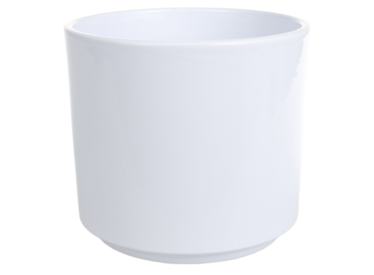 Osłonka ceramiczna CYLINDER 994 14 cm biała mat