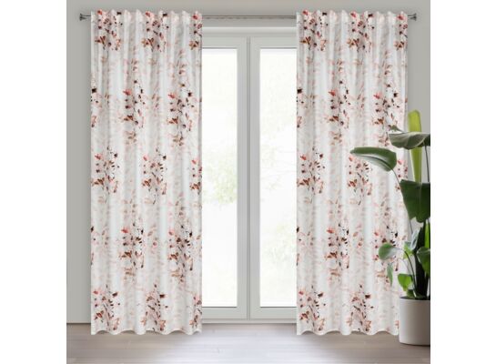 Zasłona na taśmie marszczącej POWDERY 140 x 270 cm wielokolorowy