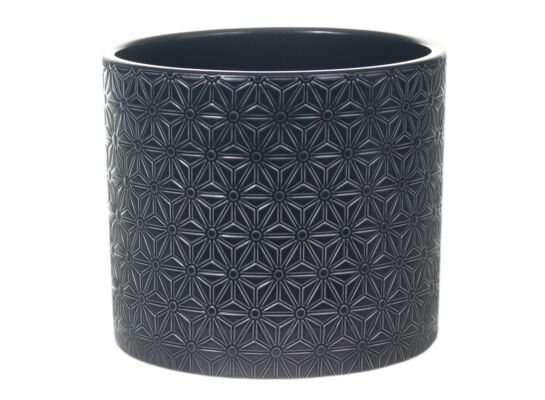 Osłonka ceramiczna CYLINDER 415 11 cm granit lazur