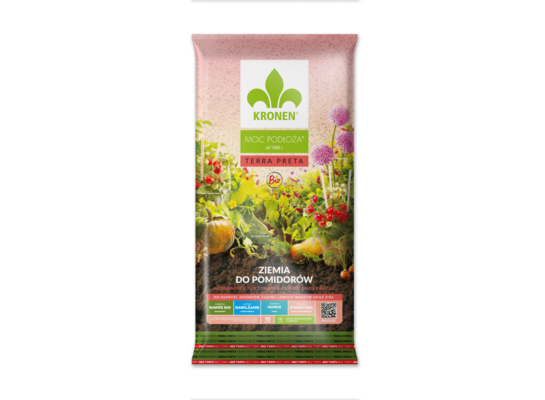 Ziemia do pomidorów bez torfu 15 l KRONEN