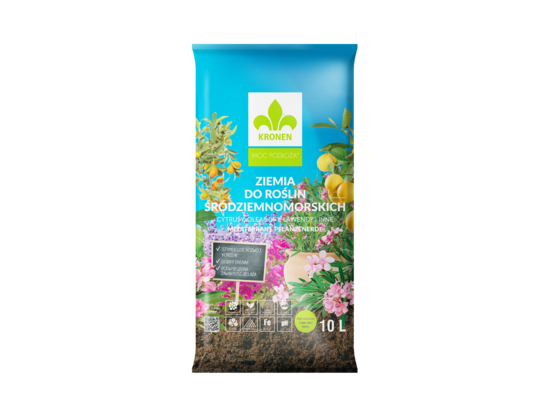 Ziemia do roślin śródziemnomorskich 10 l KRONEN