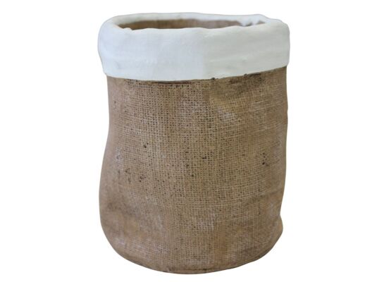 Osłonka JERK cementowa 15 x 15 x 20 cm jasny brąz