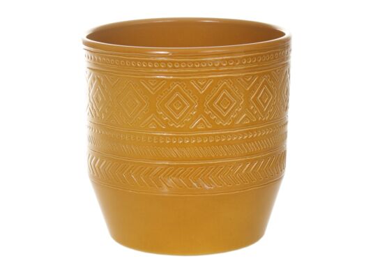 Osłonka ceramiczna 82 17 cm curry lazur