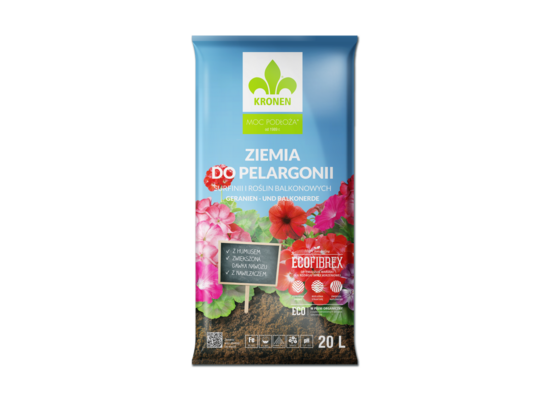 Ziemia do pelargonii 20 l KRONEN
