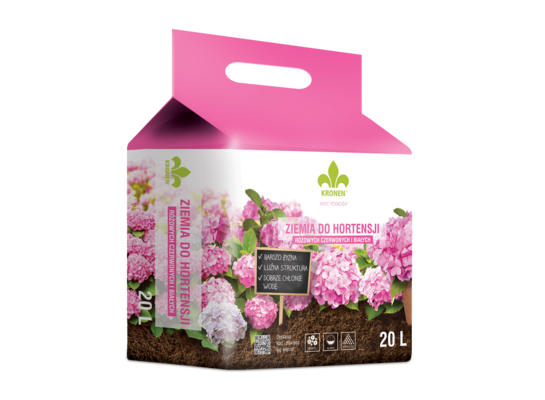 Ziemia do hortensji białych 20 l KRONEN