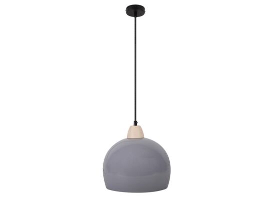 Lampa wisząca MONROE 1 x 60 W E27 szary