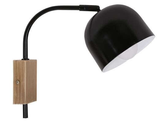 Kinkiet RUPI 1 x 40 W E27 czarny