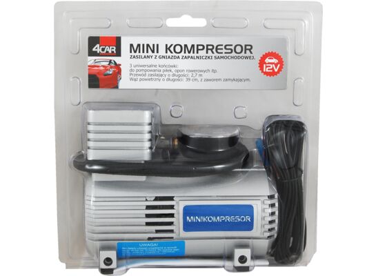 Kompresor 12V Silver (250 psi) 4car