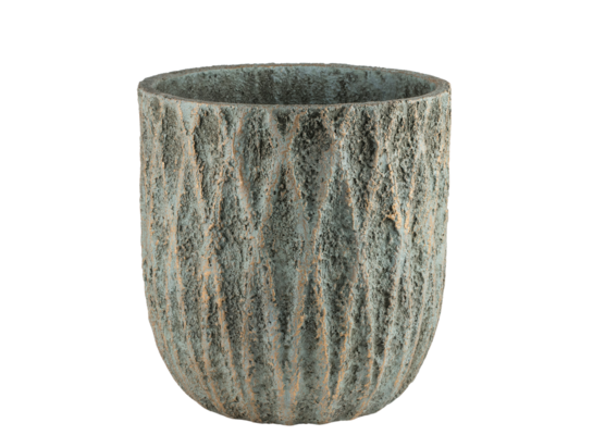 Donica Ocean pozłacana M morska