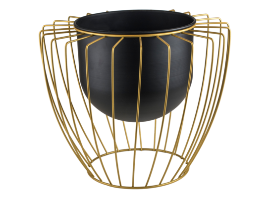 Osłonka SWEN BLACK&GOLD L czarno-złoty