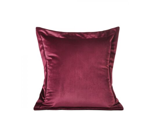 Poszewka dekoracyjna VILLA 45 x 45 cm bordowa 2 sztuki