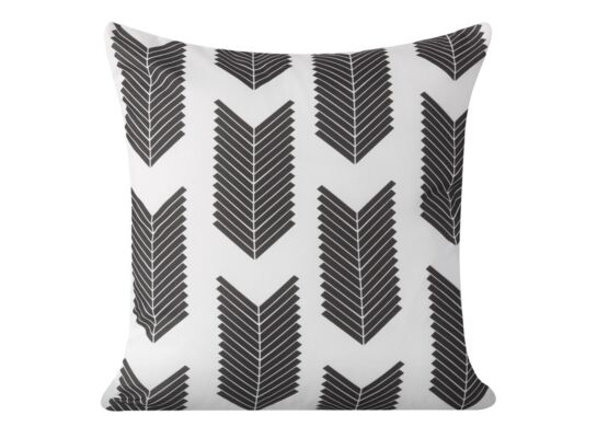 Poszewka dekoracyjna ANISE 40 x 40 cm biało-czarna 2 sztuki