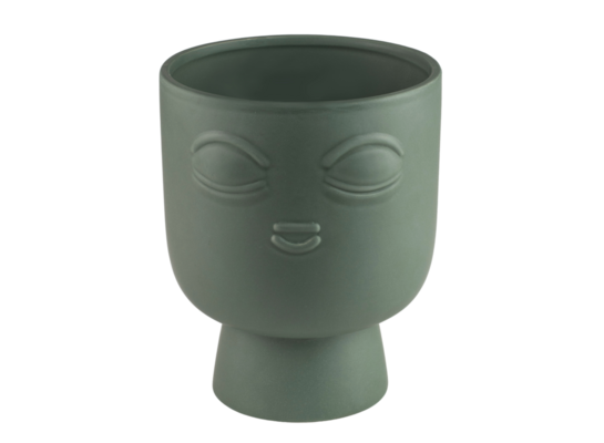 Osłonka ceramiczna FACE NA NOZCE zielona 13 cm DHG