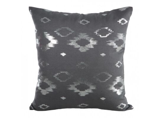 Poszewka dekoracyjna FABIO 40 x 40 cm stalowo-srebrna 2 sztuki