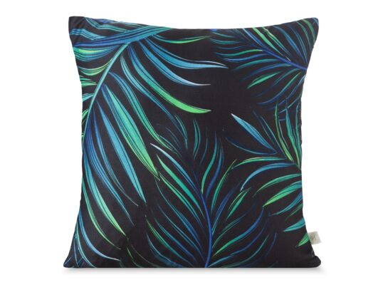 Poszewka dekoracyjna PALMS 40 x 40 cm czarny