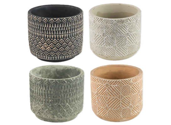 Osłonka ceramiczna KJELD MINI 8 cm DHG mix kolorów